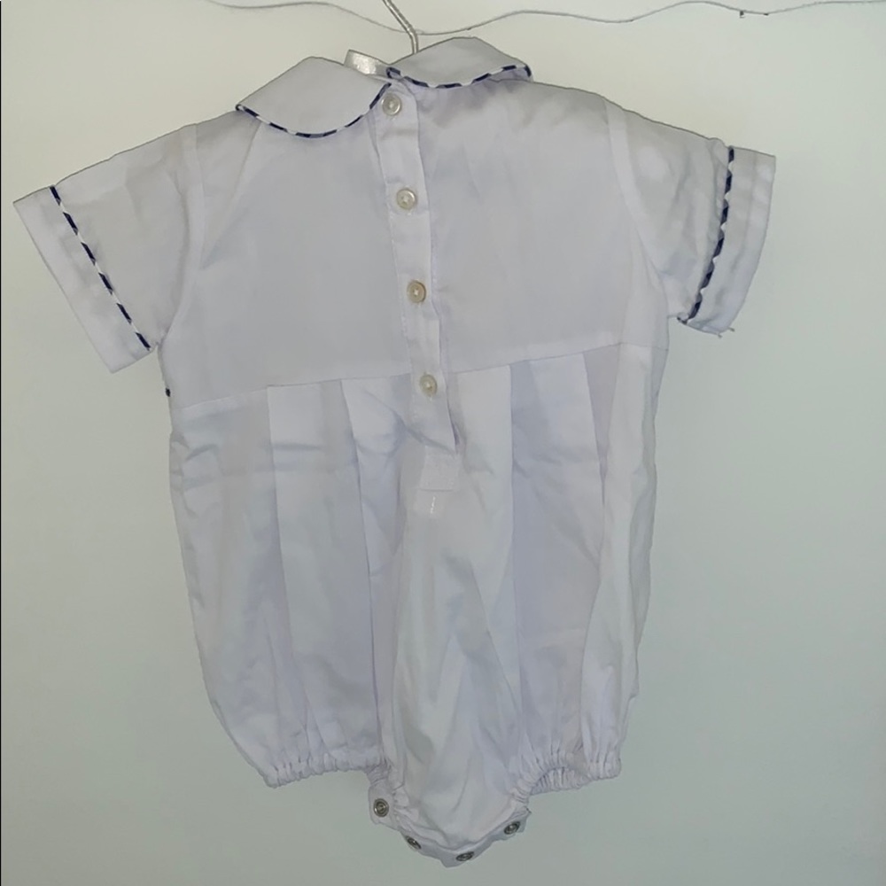 Cecil and Lou smocked bubble - Picture 2 of 3